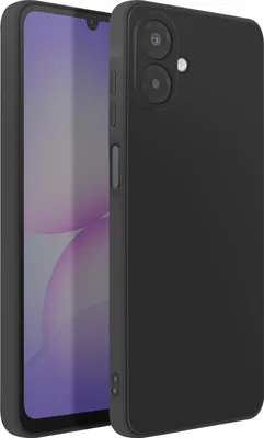 Image de Avizar, coque Galaxy A07 silicone, antichoc, oléofuge, noir