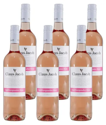 Produktbild von Claus Jacob Spätburgunder Rosé QbA -trocken- (6 x 0,75L)