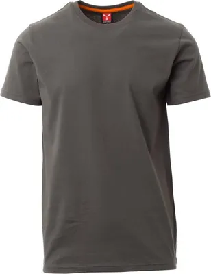 Produktbild von PAYPER T-Shirt SUNRISE – Kurzarm Herren-Shirt aus Baumwolle mit Rundhalsausschnitt, seitlichen Nähten und angenehmer Passform rauchgrau 3XL
