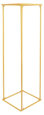 Produktbild von Hochzeitsblumenständer, elegantes Zentrum, vielseitige Dekoration, Gold