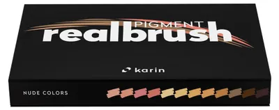 Produktbild von Karin Realbrush Pigment Marker Set - Nude Colors Kollektion 12 Stück