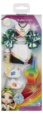 Zdjęcie produktu dla Rainbow High Fashion Pack Pep Rally, Zestaw ubrań dla lalek, 4 lat(a)