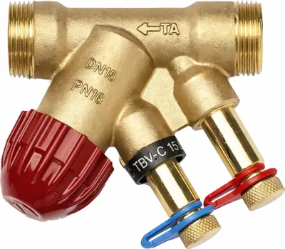 Produktbild von IMI Heimeier TBV-C Kompaktregelventil DN 15 2x3/4 ZollAG flachdichtend, 1 Stk.