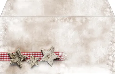 Produktbild von SIGEL DU049 Weihnachts-Briefumschläge, Winter Chalet, DIN lang (110x220 mm), 90 g/m², 25 Umschläge