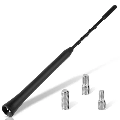 Image de Antenne automobile de 23 cm avec amplificateur, compatible AM, FM et DAB