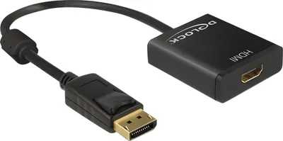 Obrázok produktu pre Adaptérový kábel Delock DisplayPort 1.2 samec > HDMI samica