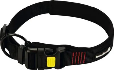 Immagine prodotto di Beeztees Parinca Premium - Collare per cani - nylon - nero - 60-65 cm x
