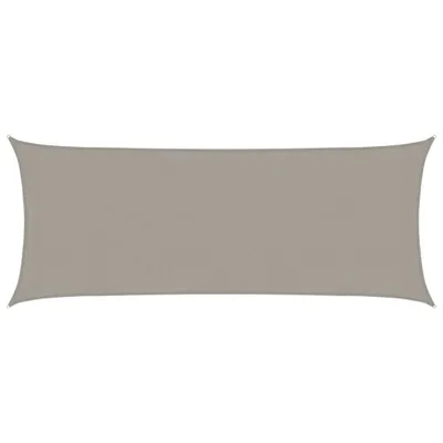 Image de Voile d'ombrage 160 g/m² rectangulaire gris clair 2x5 m PEHD
