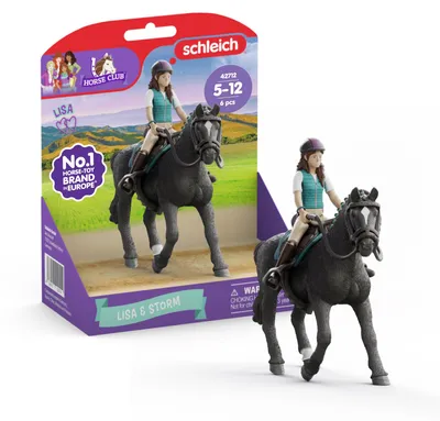 Produktbild von schleich HORSE CLUB Lisa & Storm, 5 Jahr(e), Horses, Mehrfarbig