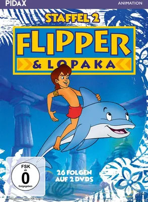 Obrázok produktu pre Pidax Film Flipper & Lopaka, Animovaný film/rozprávka, DVD, Farebné, HD, Nemčina, 611 min