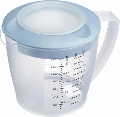 Produktbild von Westmark Rührbecher mit Deckel, Helena, 1,4 l, blau, 3105227B