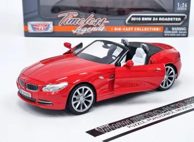 Zdjęcie produktu dla BMW Z4 (E85) 2010 czerwony Motormax 1:24