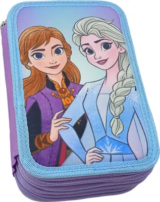 Produktbild von Cerdà 2700001296, Weiches Federmäppchen, Polyester, Mehrfarbig, Abbildung, Reißverschluss, Frozen