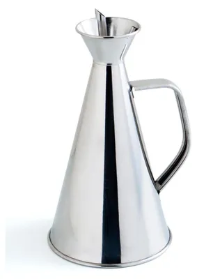 Image de Quid Renova 50Cl INOX Huilier anti-gouttes, 3,18 litres, acier inoxydable, Transparent