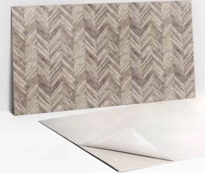 Produktbild von PVC-Wandschutz für die Küche - Stilvoller Schutz für Ihre Wände 100 x 50 Brown Boards