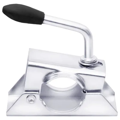 Immagine prodotto di vidaXL Morsetto per ruota di supporto 13,5x6,5x14 cm Acciaio zincato