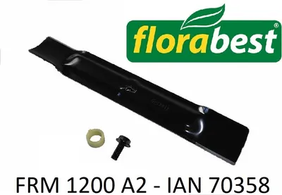 Produktbild von Florabest Ersatzmesser inkl. Messerschraube für Elektro Rasenmäher FRM 1200 A2 - IAN 70358