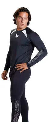 Zdjęcie produktu dla BAUER PERFORMANCE LS BASELAYER TOP - SENIOR, Rozmiar:M