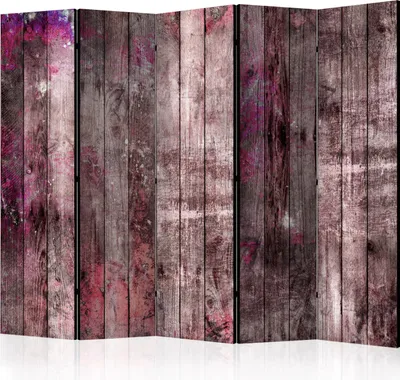 Produktbild von 5-teiliger Doppelseitiger Vlies Paravent - Breath of Spring II 225x172 cm Muster f-A-0770-z-c