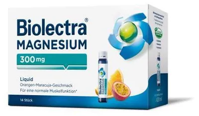 Obrázok produktu pre Biolectra Magnesium 300 mg Liquid 14 St