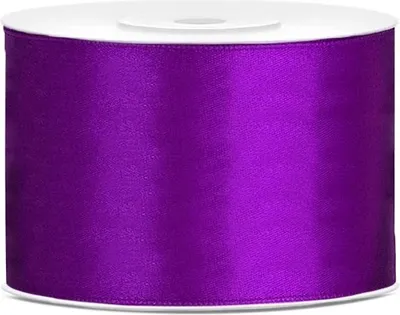 Obrázek produktu pro Wstążka satynowa 50mm x 25 m Purpurowa