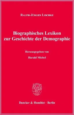 Immagine prodotto di Lischke, R: Biographisches Lexikon / Demographie