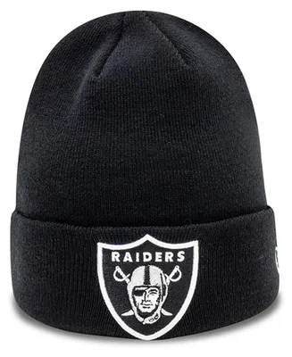 Produktbild von New Era NFL Las Vegas Raiders Essential Cuff Beanie Hat black