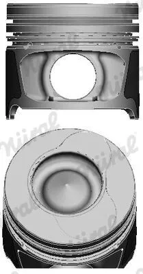 Produktbild von NÜRAL 87-123407-20 Kolben für RENAULT Clio III Schrägheck (BR0/1, CR0/1) TWINGO II (CN0) CLIO II (BB0/1/2, CB0/1/2) KANGOO (KC0/1) für DACIA DUSTER