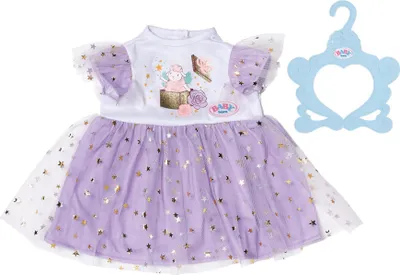 Zdjęcie produktu dla BABY born Lilac Tutu Dress 43cm, Sukienka dla lalki, 3 lat(a)