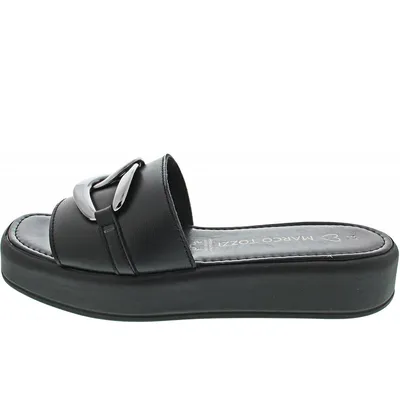 Produktbild von Marco Tozzi Damen Pantolette in Schwarz, Größe 37