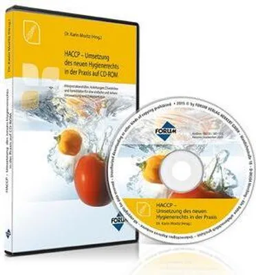 Produktbild von HACCP - Umsetzung des neuen Hygienerechts in der Praxis, 1 CD-ROM