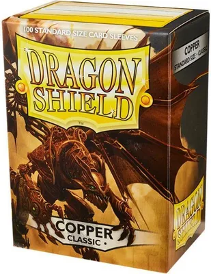 Produktbild von Dragon Shield Standard Sleeves - Copper (100 Sleeves)