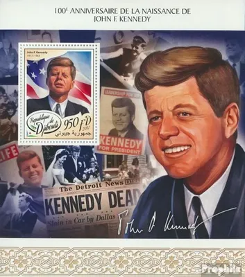 Produktbild von Briefmarken Dschibuti 2017 Mi Block 897 (kompl. Ausg.) postfrisch John F. Kennedy