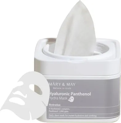 Obrázek produktu pro Hydratační pleťová maska Hyaluronic Panthenol (Hydra Mask) 30 ks