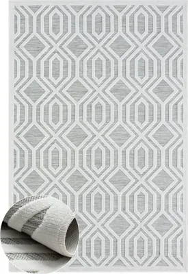 Image de Tapis Eden gris, 80 x 150 cm – pour l'extérieur comme pour l'intérieur