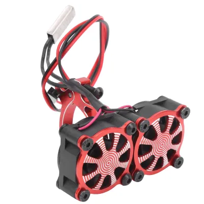 Produktbild von Motorkühler,Einstellbarer Motorkühlkörper,Kühlventilator Motorkühlkörper,Doppelter Kühlventilator Motorkühler,RC Einstellbarer Motorkühler,1/10 Motorkühler