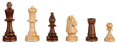 Produktbild von Schachfiguren Heinrich VIII aus Erle, Königshöhe 76 mm