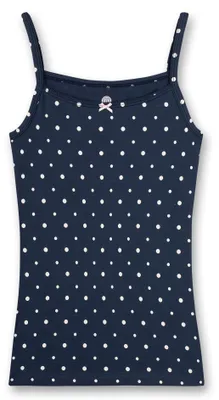 Productafbeelding van Blouse voor meisjes, donkerblauw, met stippen