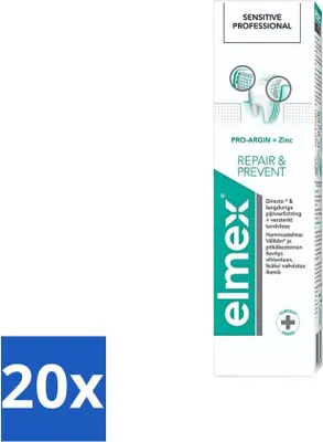 Image de Elmex dentifrice Sensitive Professional soin des gencives 75 ml - paquet avantage - 20 pièces