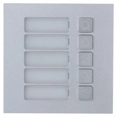 Image de DAHUA DHI-VTO4202F-MB5 - Fünf-Tasten-Modul - Silber