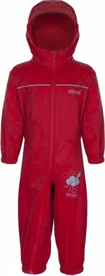 Produktbild von Regatta Puddle Iv Overall Rot 3-4 Years Jungen,Mädchen Rot 3-4 Years