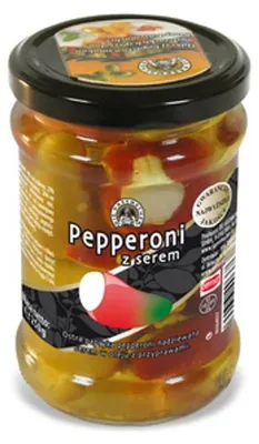 Zdjęcie produktu dla Papryka pepperoni nadziewana serem świeżym Käsemacher 250g