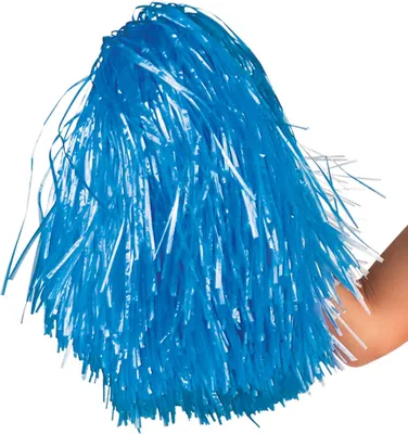 Produktbild von Pompom für Cheerleader blau - Einheitsgröße