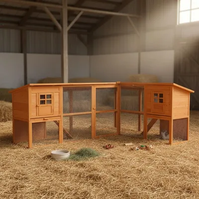 Immagine prodotto di Conigliera Mucola Conigliera per polli Conigliera per conigli Recinto all'aperto Gabbia per conigli Gabbia per piccoli animali in legno Gabbia per conigli Gabbia per conigli Gabbia per conigli Gabbia per piccoli animali