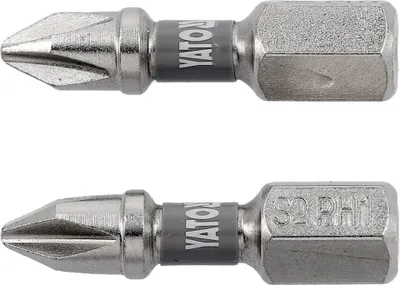 Obrázek produktu pro Bity PH1 1/4" x 25 mm, 2 ks, poniklované