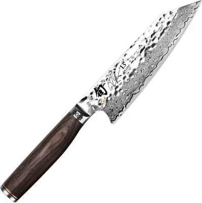 Produktbild von Kai Messer Shun Premier Tim Mälzer Kiritsuke Kochmesser mit Damaststahlklinge Braun