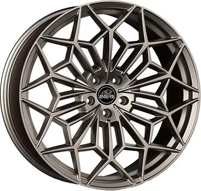 Imagen del producto de Llantas de aleación ANTERA a105 de 22 pulgadas, con las siguientes especificaciones: 22" x 10.5", 5x120 (distancia entre pernos), ET35 (offset), 64.1mm (diámetro del agujero central). Color: bronce