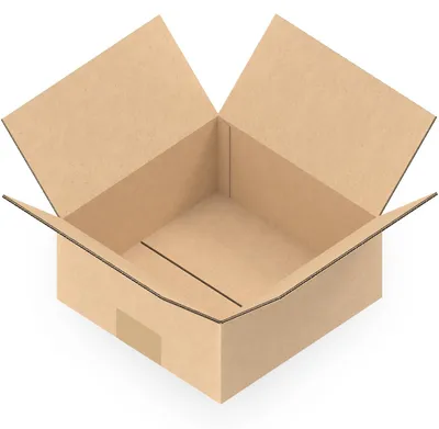 Produktbild von KK Verpackungen 10 Stück Versandkartons 550 x 550 x 250 mm Kartons 2-wellig, Faltkartons