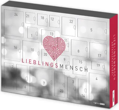 Produktbild von itenga Frühstück Adventskalender Motiv LIEBLINGSMENSCH