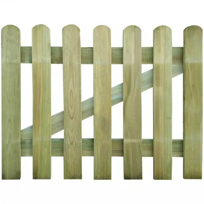 Immagine prodotto di Cancelletto in legno di pino impregnato per esterno cm 100xH80